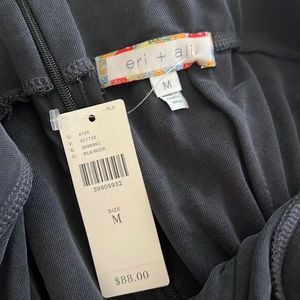 Navy blue-gray Anthro skirt